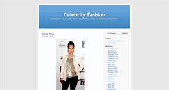 Desktop Screenshot of celebrityfashion.com