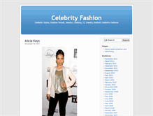Tablet Screenshot of celebrityfashion.com
